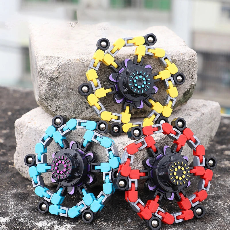 Hand Fidget Spinner Chain Toy