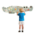 Wooden Crocodile Busy Board Activity Wall