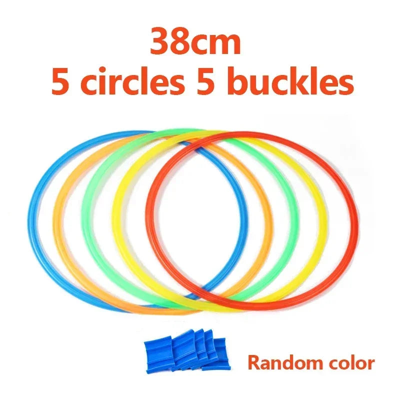 Lattice Hop & Jump Ring Set