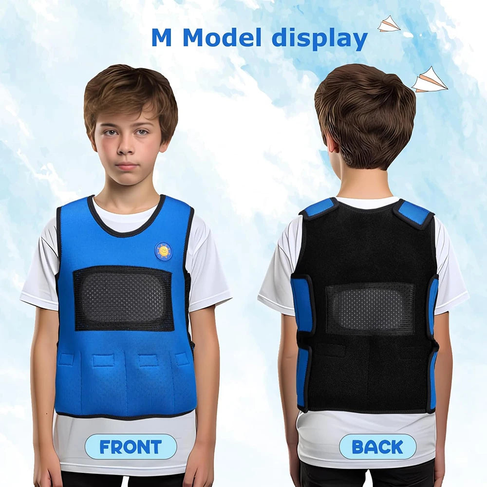 Adjustable Weighted Vest for Kids - Children's Sensory Vest