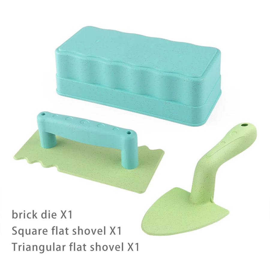 3-Piece Sand Castle Brick Mold Set