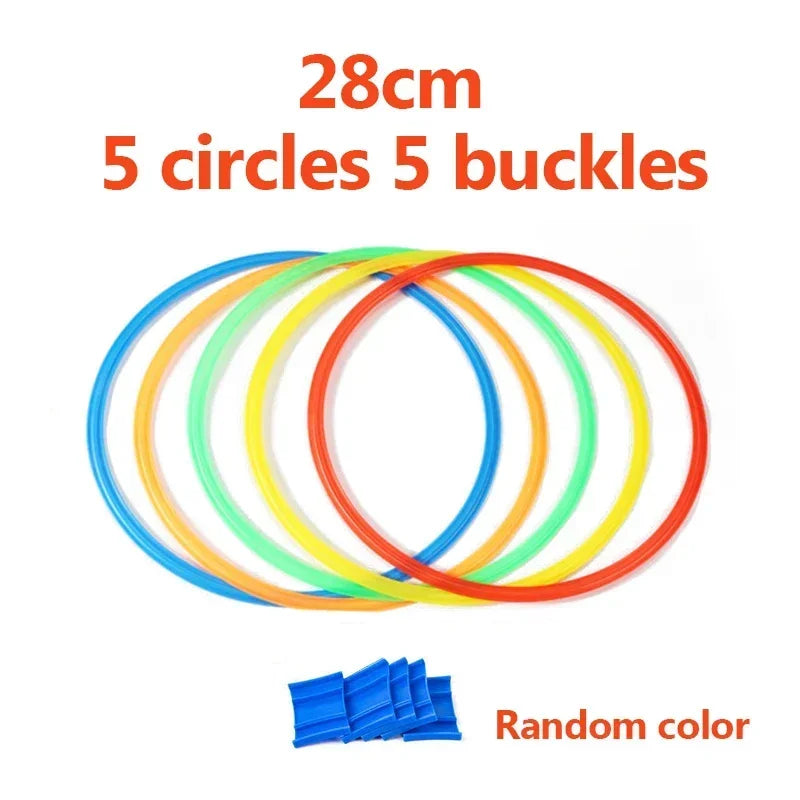 Lattice Hop & Jump Ring Set