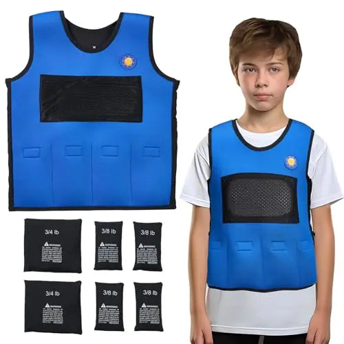 Adjustable Weighted Vest for Kids - Children's Sensory Vest