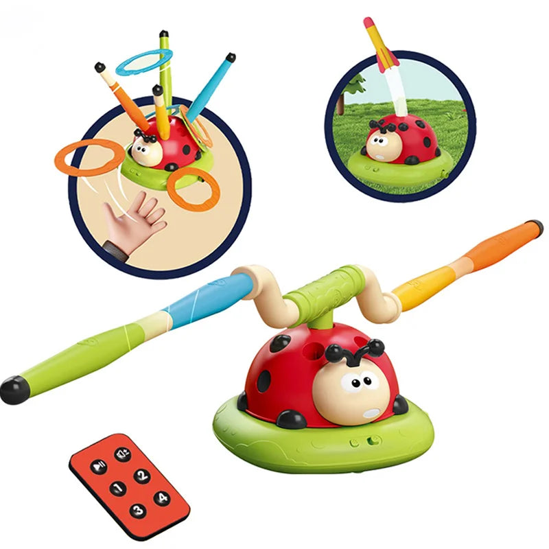 Musical Ladybug 3 In 1 Outdoor Hoping Beam