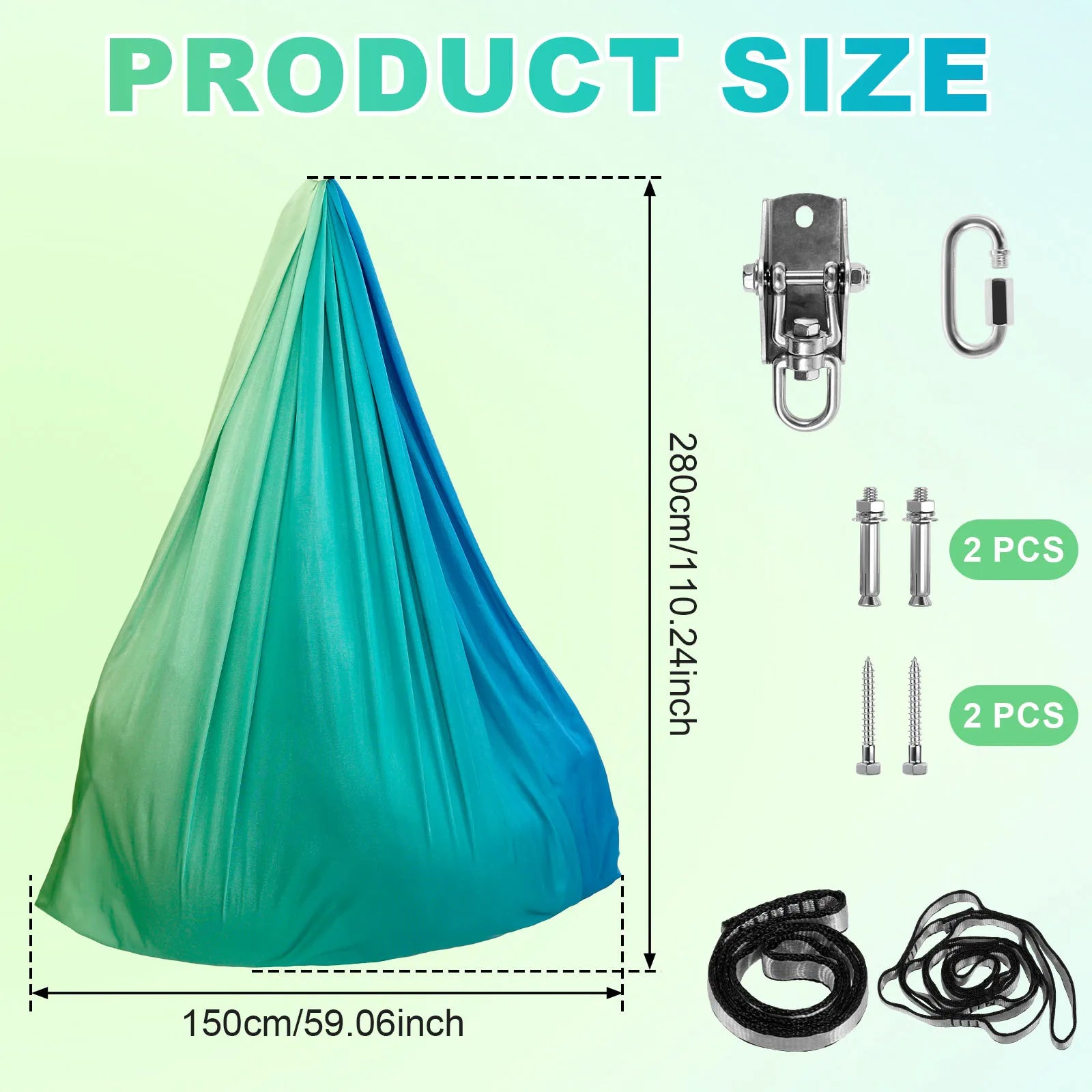 Kids Sensory Room Hammock Swing