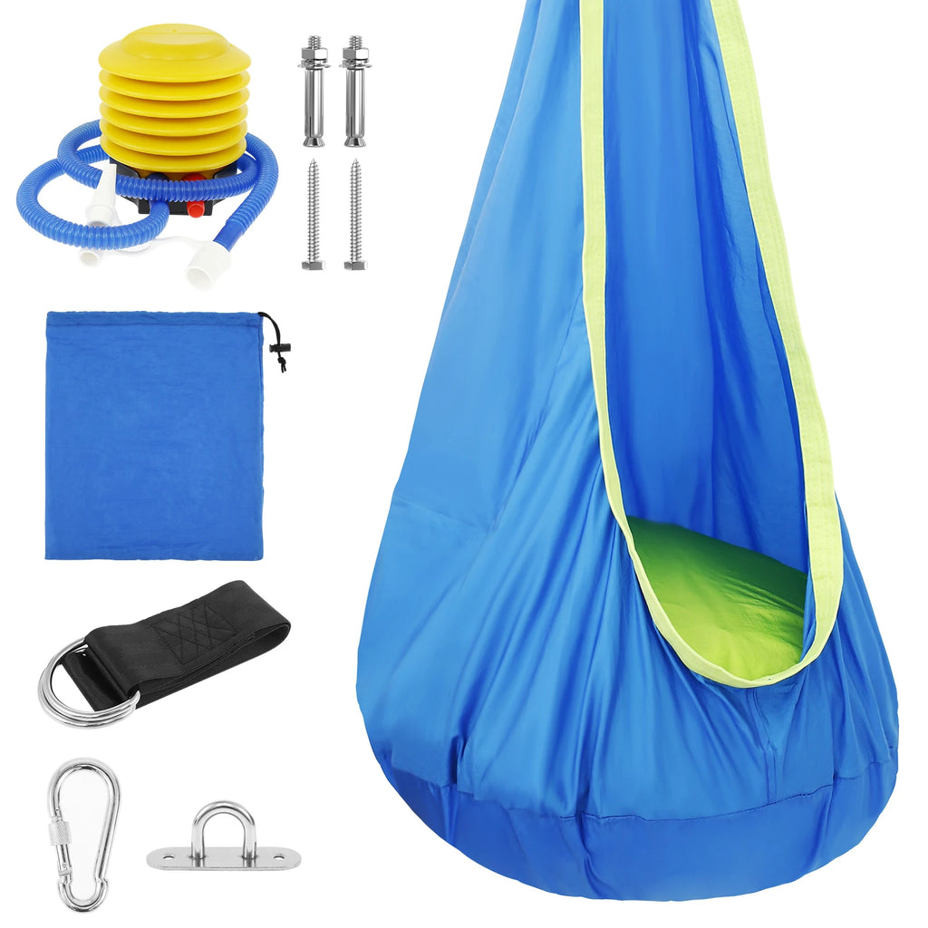 Sensory Swing Hammock Set With Insert Pillow