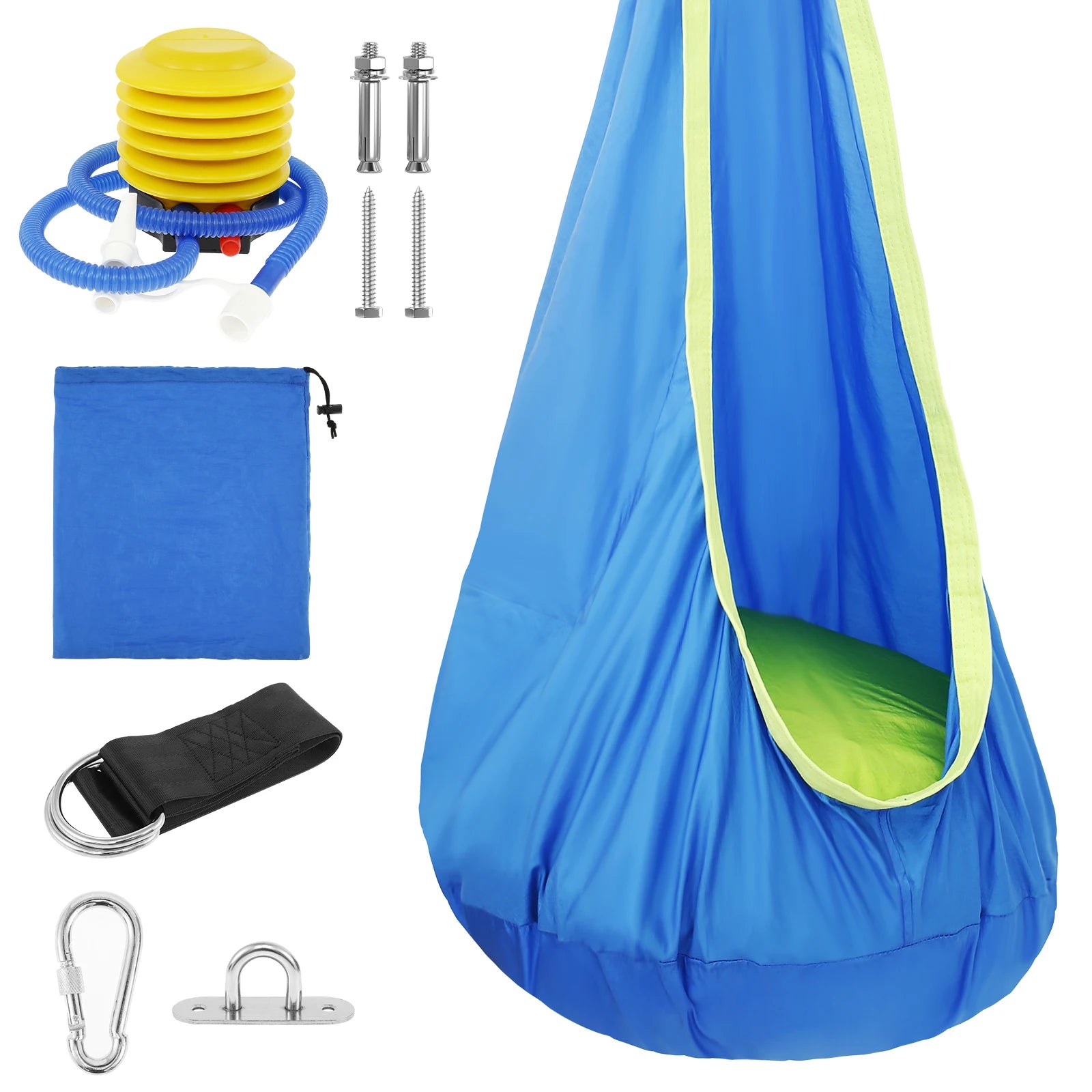 Sensory Swing Hammock Set With Insert Pillow