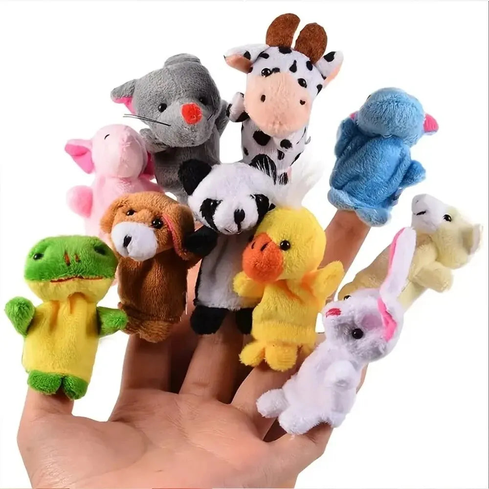 5/10 Piece Animal Finger Puppets