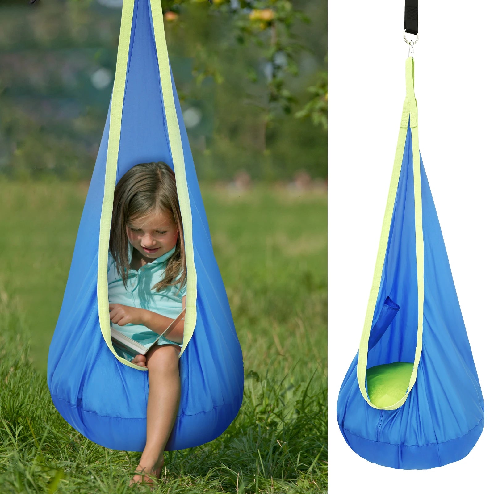 Sensory Swing Hammock Set With Insert Pillow