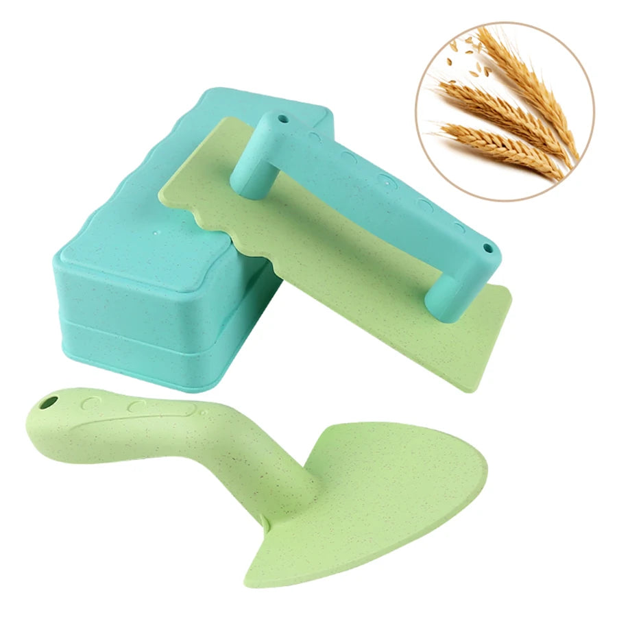 3-Piece Sand Castle Brick Mold Set