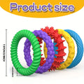 5 Pack Textured Sensory Fidget Bracelet Set