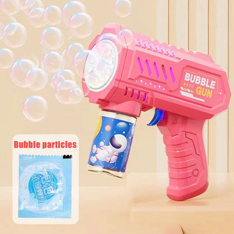 Automatic Rocket Bubble Machine