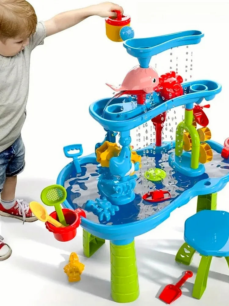 Multi-Functional Sensory Splash Activity Water Table