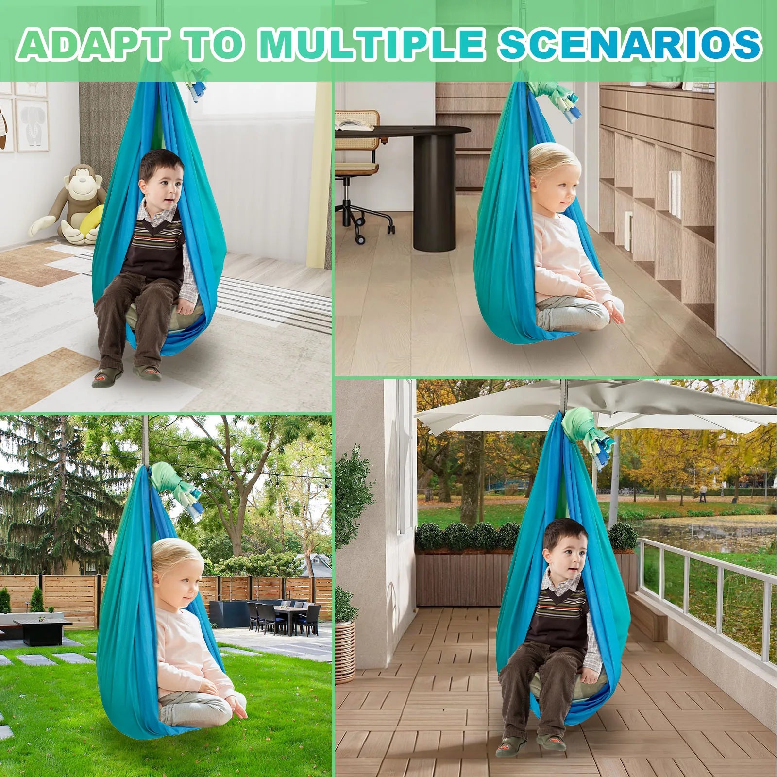 Kids Sensory Room Hammock Swing