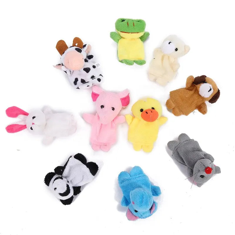 5/10 Piece Animal Finger Puppets