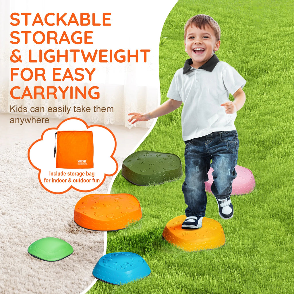 5 Piece Children's Indoor Stepping Stones