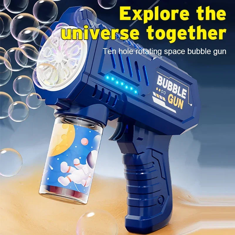Automatic Rocket Bubble Machine