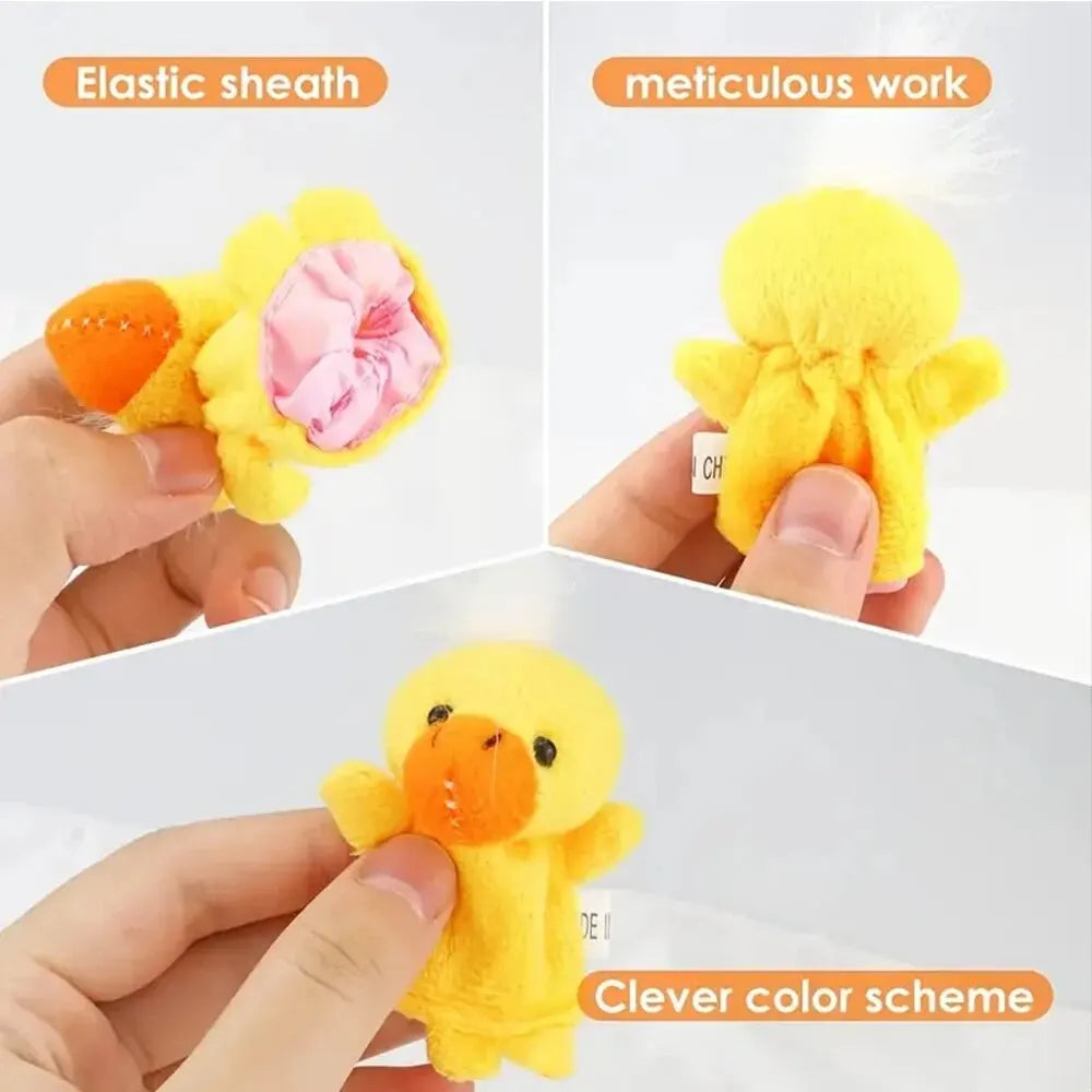 5/10 Piece Animal Finger Puppets