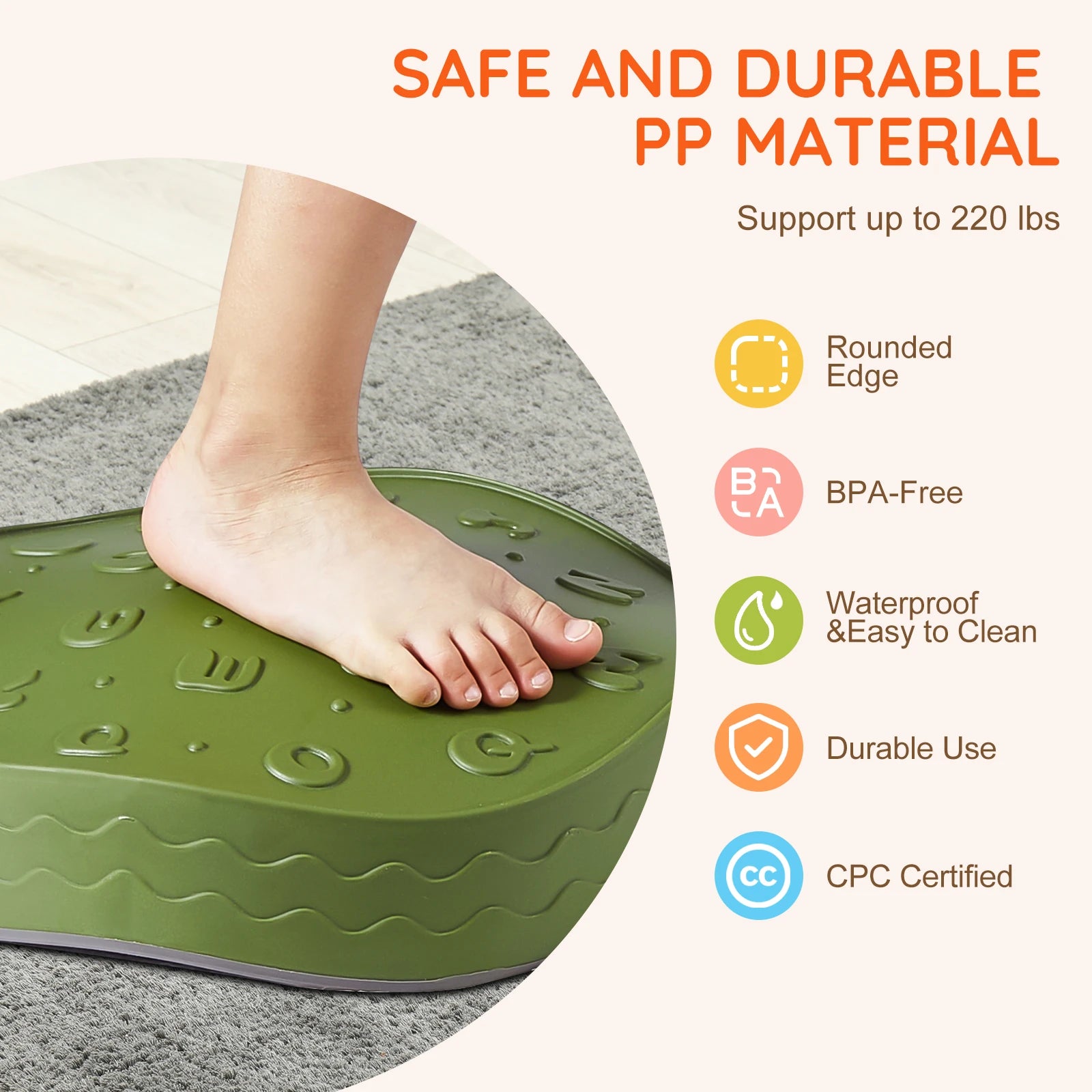 5 Piece Children's Indoor Stepping Stones