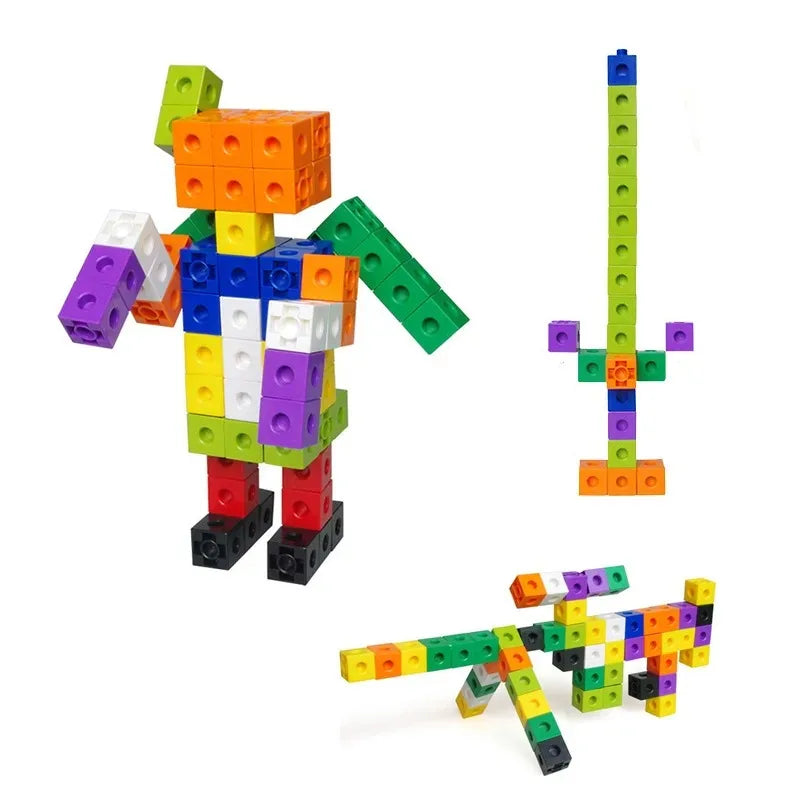 100 Piece Interlink Mathematics Cubes