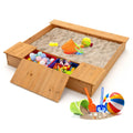 Children's Wooden Outdoor Garden Sandpit