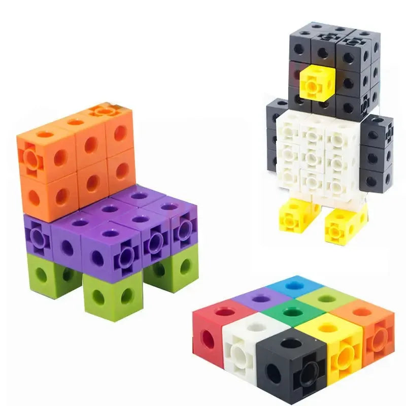 100 Piece Interlink Mathematics Cubes