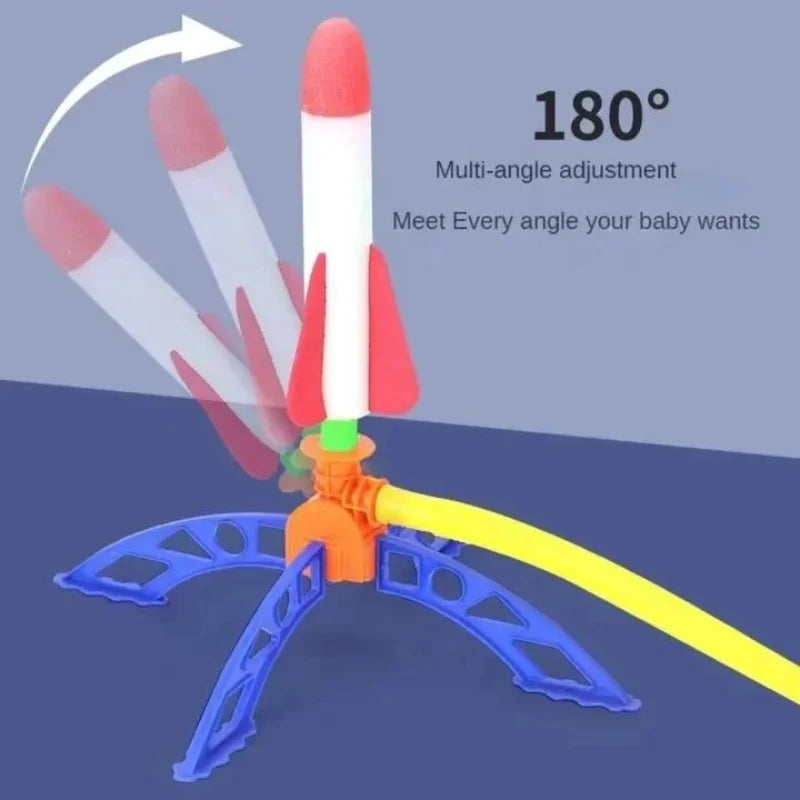 Kids Outdoor Rocket Foot Pump Outdoor Rocket Launcher