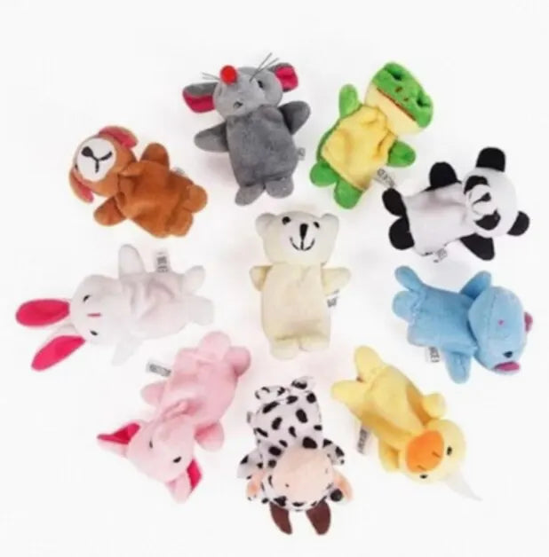 5/10 Piece Animal Finger Puppets