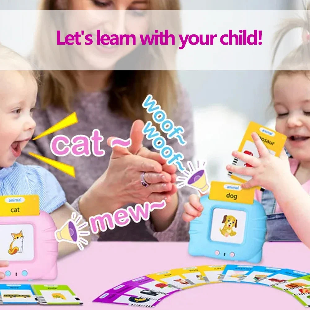 Speech & Language Audio Box & Flash Card Set