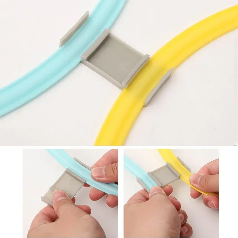 Lattice Hop & Jump Ring Set