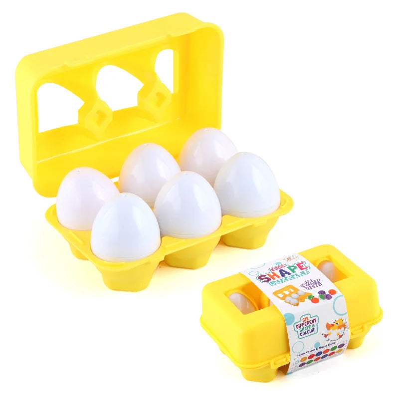 Shape Sorting Chicken & Matching Eggs Set