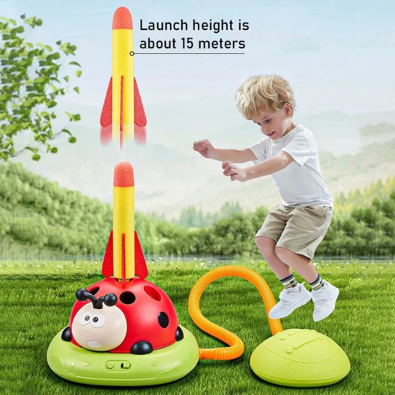 Musical Ladybug 3 In 1 Outdoor Hoping Beam