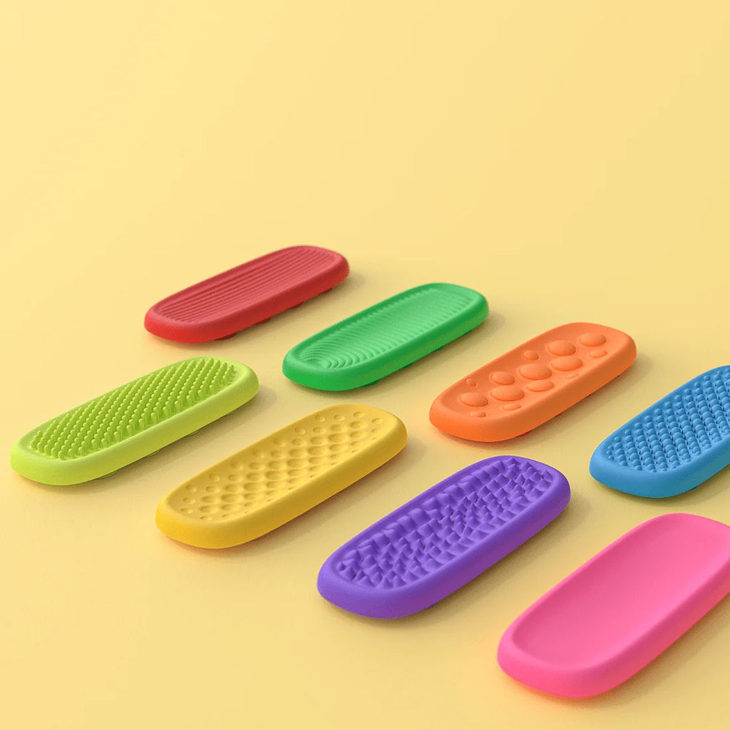 Textured Zen Silicone Sensory Fidget Strips