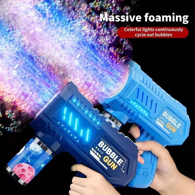 Automatic Rocket Bubble Machine
