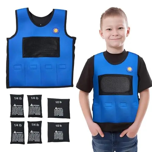 Adjustable Weighted Vest for Kids - Children's Sensory Vest