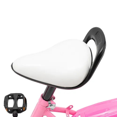 16" inch Pink Children's Bike & Stabilizers