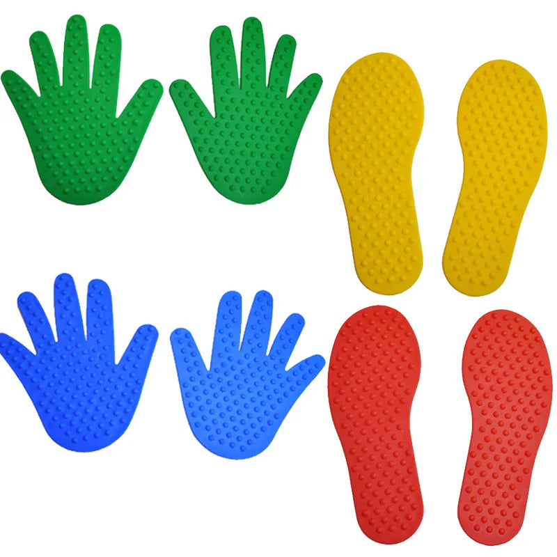 Hand & Feet Obstacle Course for Sensory Play