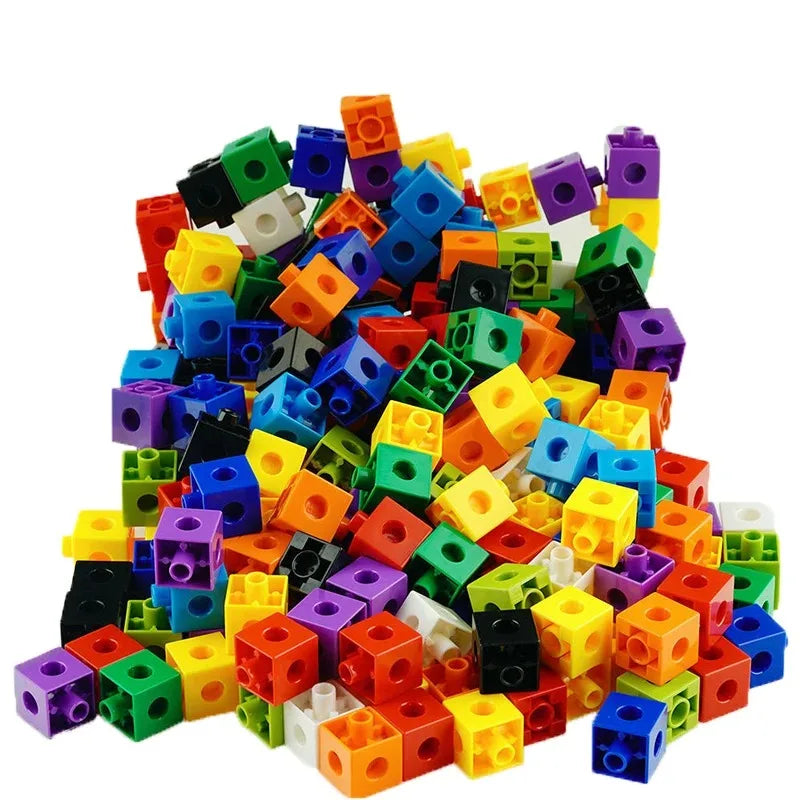 100 Piece Interlink Mathematics Cubes