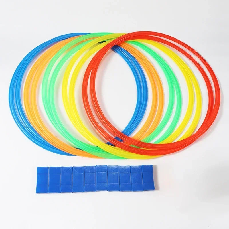 Lattice Hop & Jump Ring Set