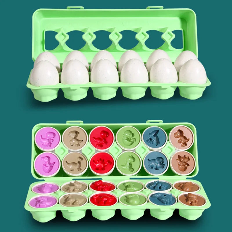 Shape Sorting Chicken & Matching Eggs Set