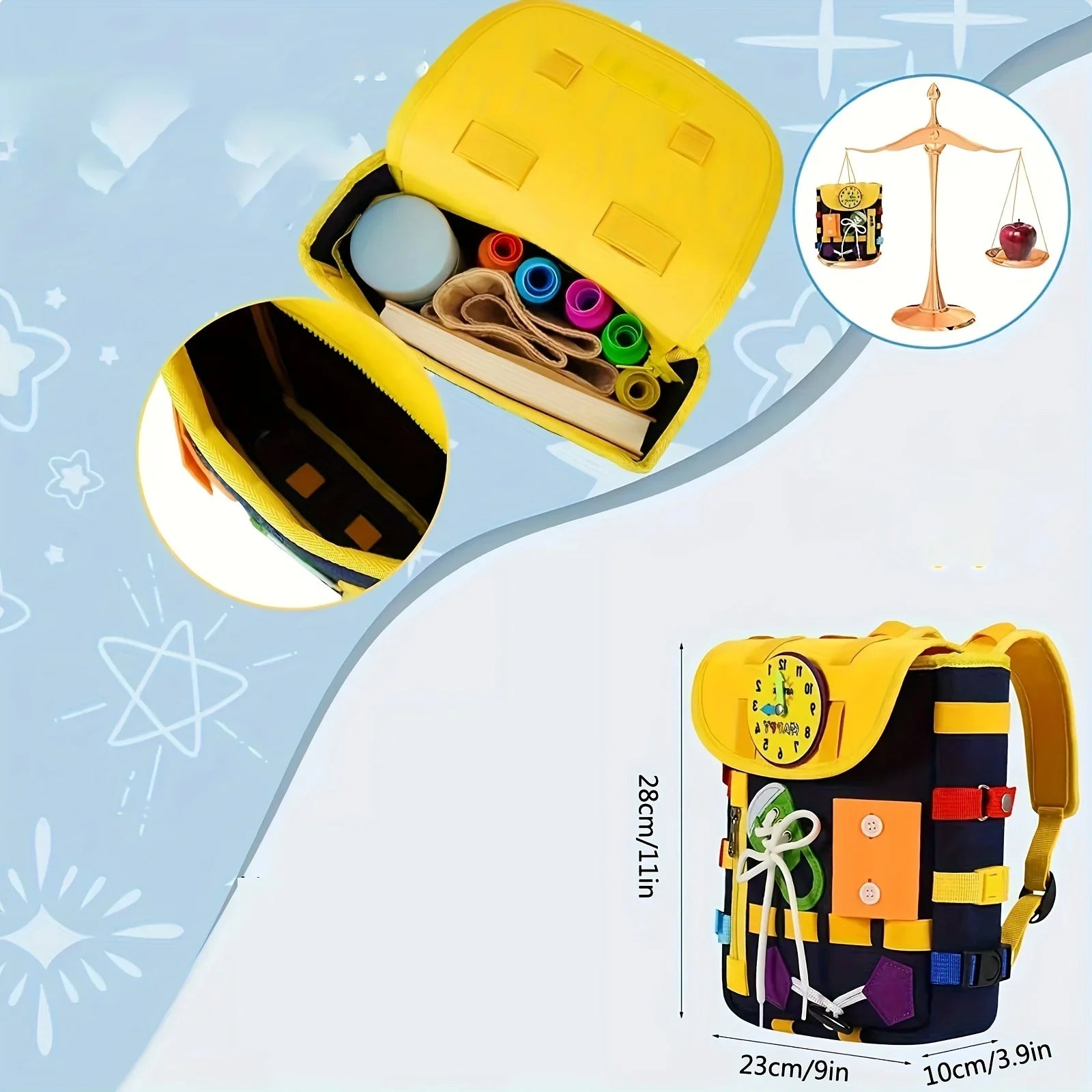 Busy Board Ultimate Fidget Backpack