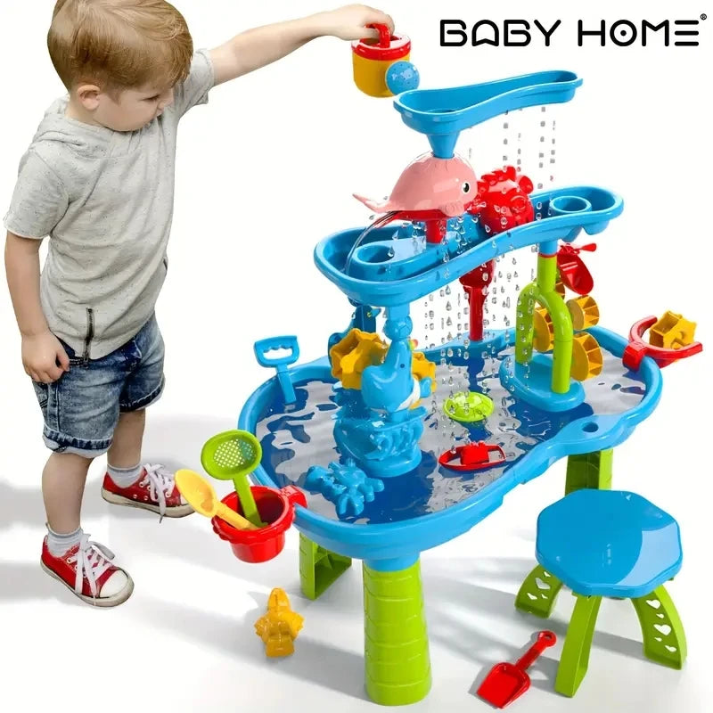 Multi-Functional Sensory Splash Activity Water Table