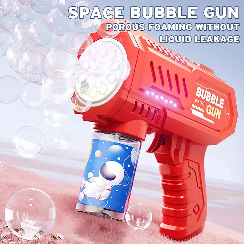 Automatic Rocket Bubble Machine