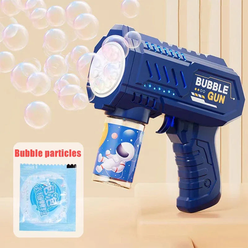 Automatic Rocket Bubble Machine