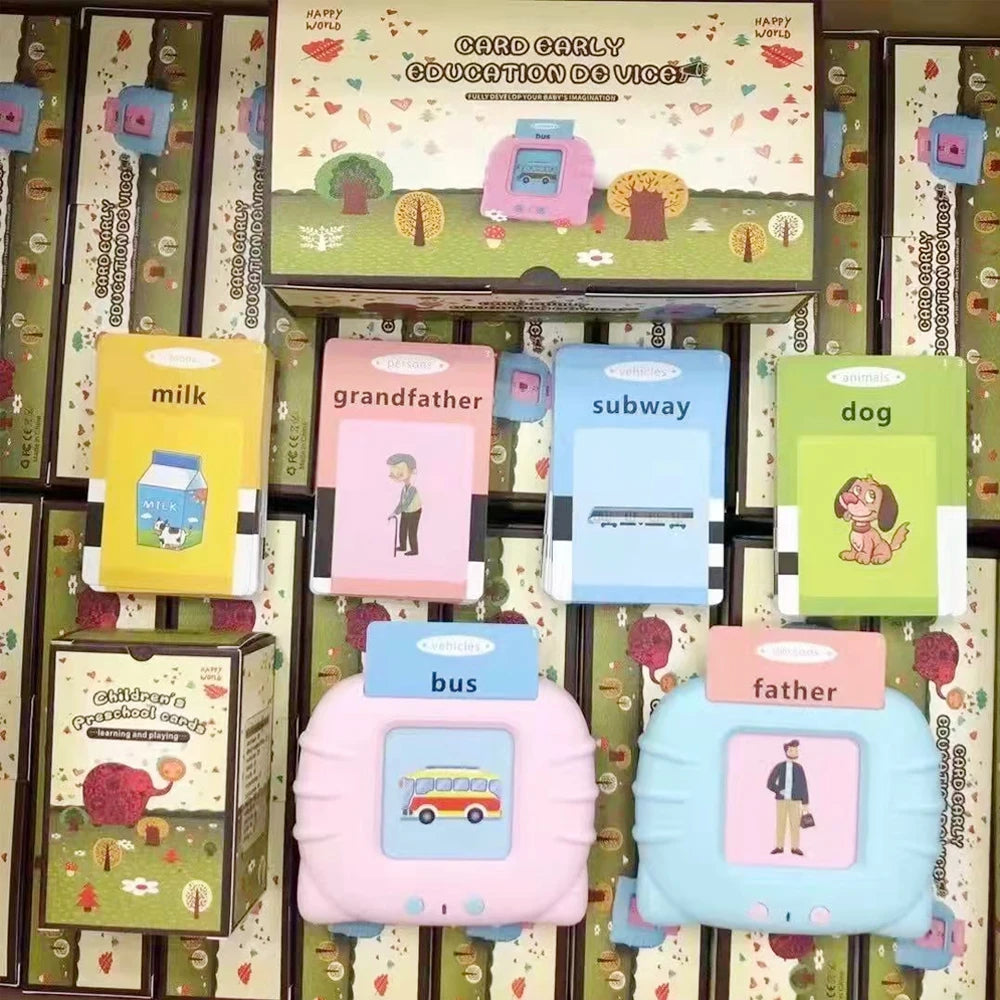 Speech & Language Audio Box & Flash Card Set